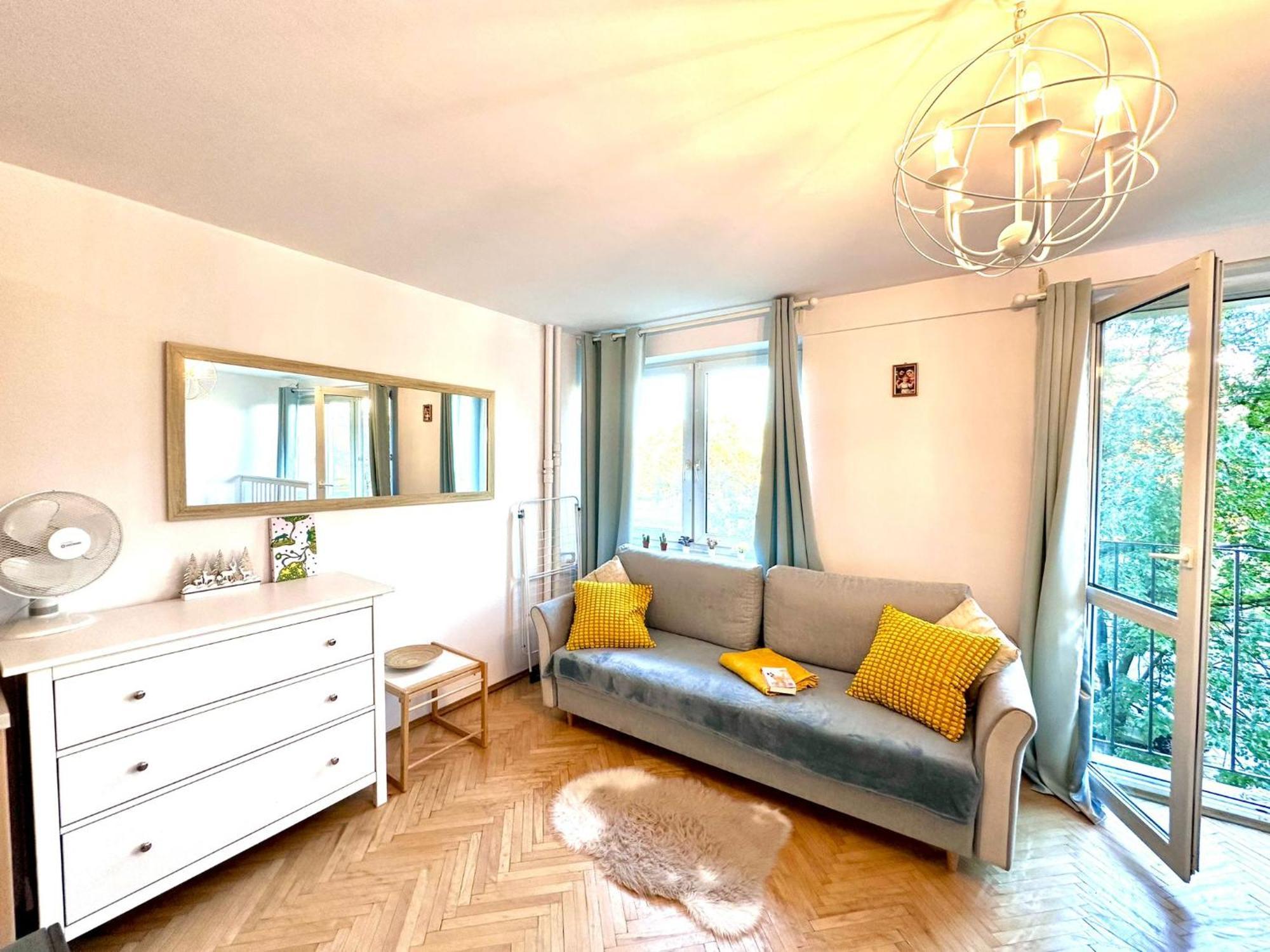 Centrum Studio Apartment Varşovia Exterior foto