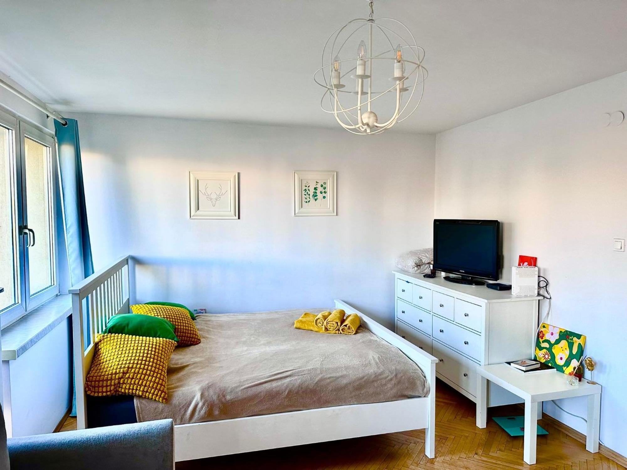 Centrum Studio Apartment Varşovia Exterior foto